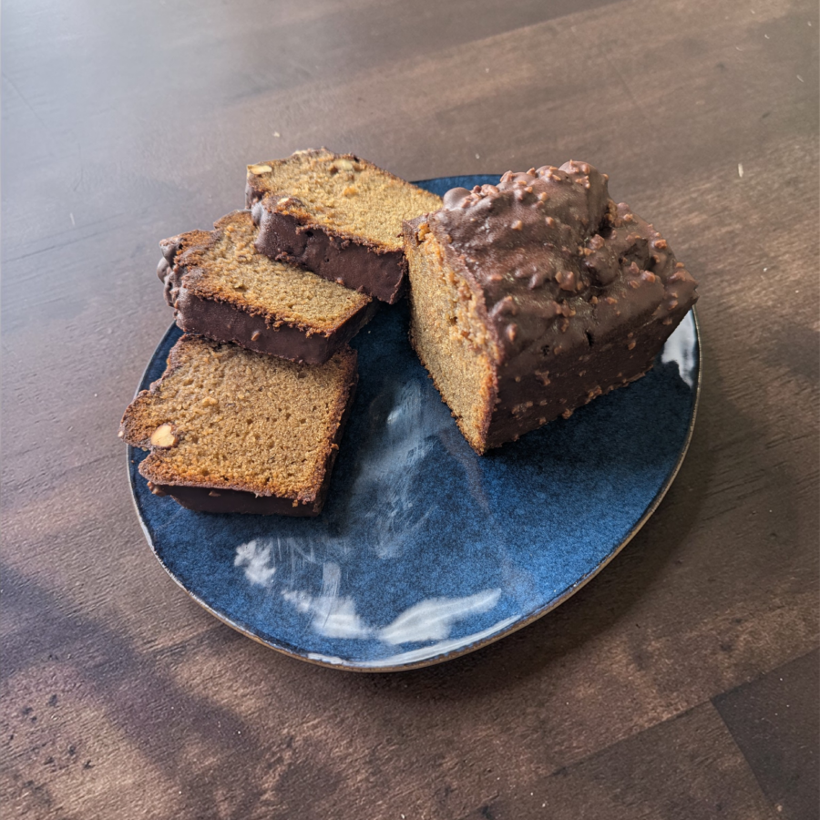 Cake noisette façon rocher