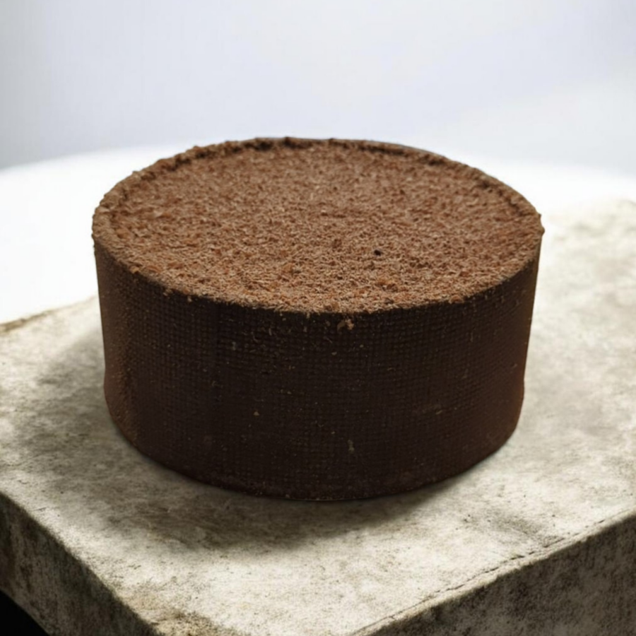 Flan chocolat, fève de tonka et praliné